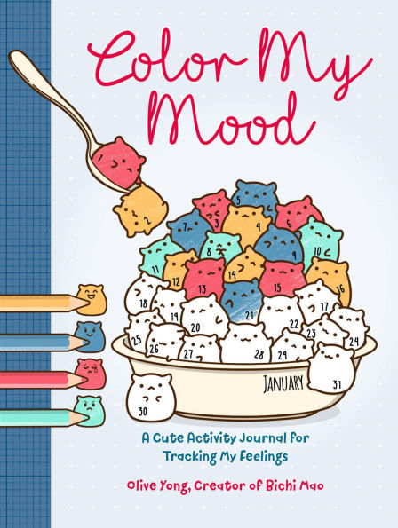 Color My Mood – A Cute Activity Journal for Tracking My Feelings